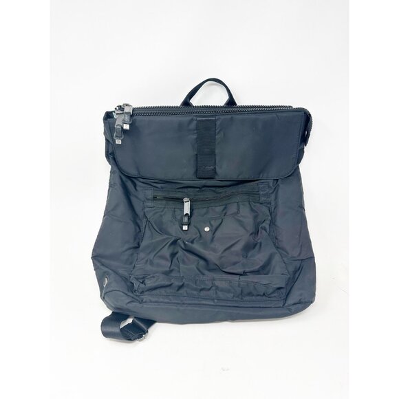 Baggallini Womens Skedaddle Backpack Travel‎ Bag Purse Carry On Nylon Black main image 5